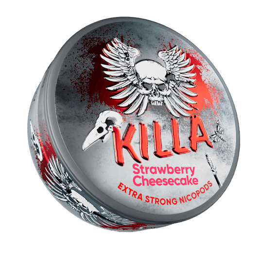 Killa Strawberry Cheesecake - 16mg Snus & Nicotine Pouch