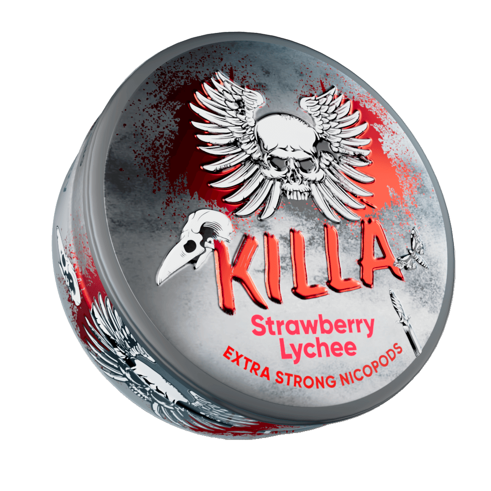 Killa Strawberry Lychee - 16mg Snus & Nicotine Pouch