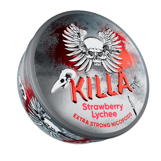 Killa Strawberry Lychee - 16mg Snus & Nicotine Pouch