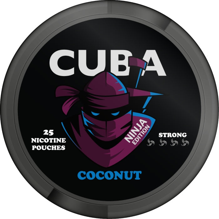 Cuba Ninja Coconut - 150mg Snus & Nicotine Pouch