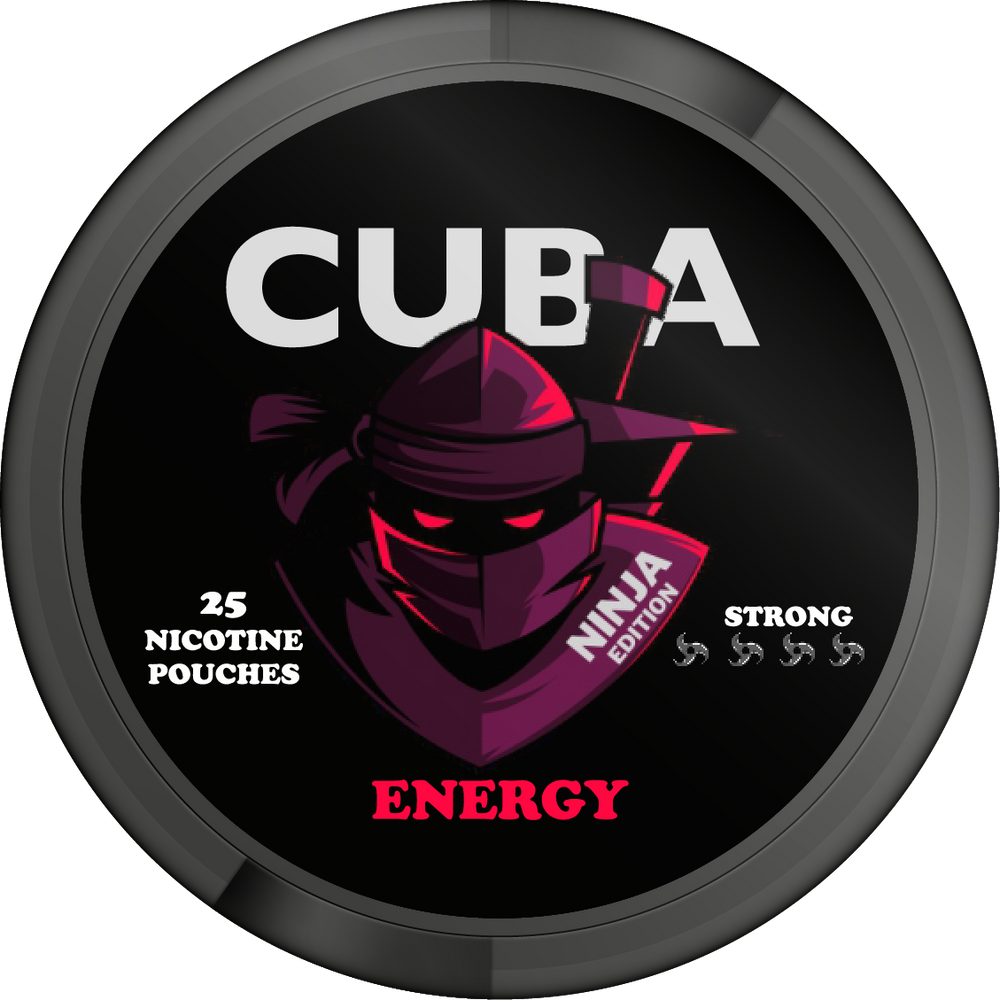 Cuba Ninja Energy - 30mg Snus & Nicotine Pouch