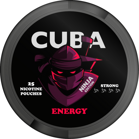 Cuba Ninja Energy - 30mg Snus & Nicotine Pouch