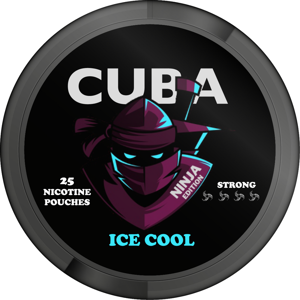 Cuba Ninja Ice Cool - 150mg Snus & Nicotine Pouch