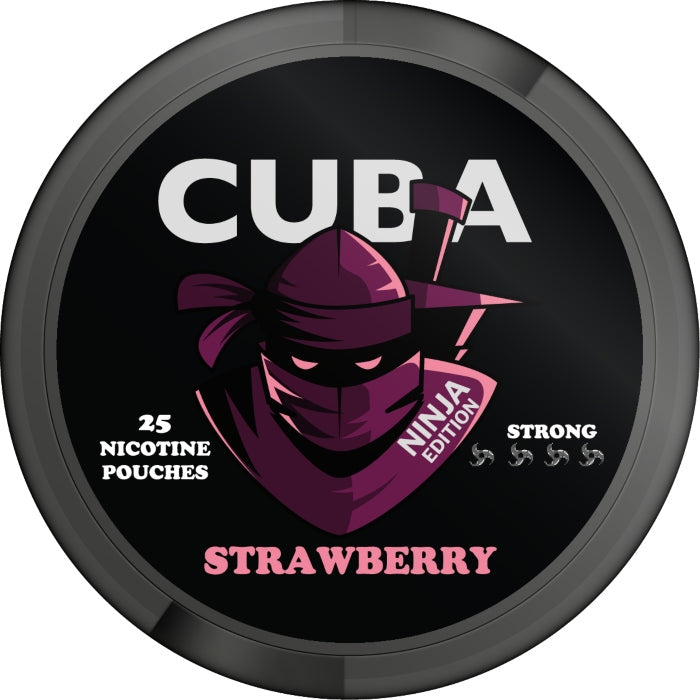 Cuba Ninja Strawberry - 150mg Snus & Nicotine Pouch