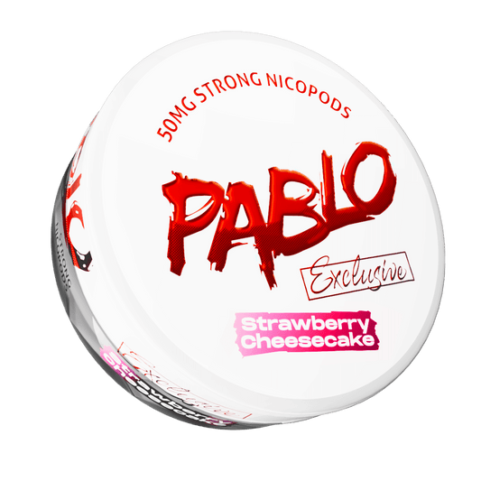 Pablo Strawberry Cheesecake - 50mg Snus & Nicotine Pouch