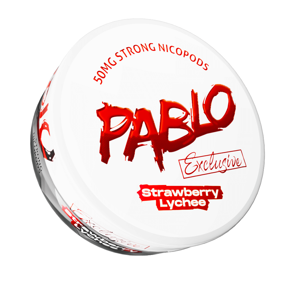 Pablo Strawberry Lychee - 50mg Snus & Nicotine Pouch