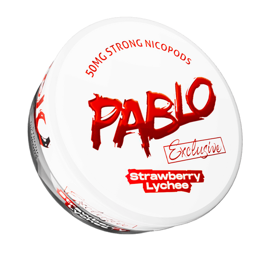 Pablo Strawberry Lychee - 50mg Snus & Nicotine Pouch