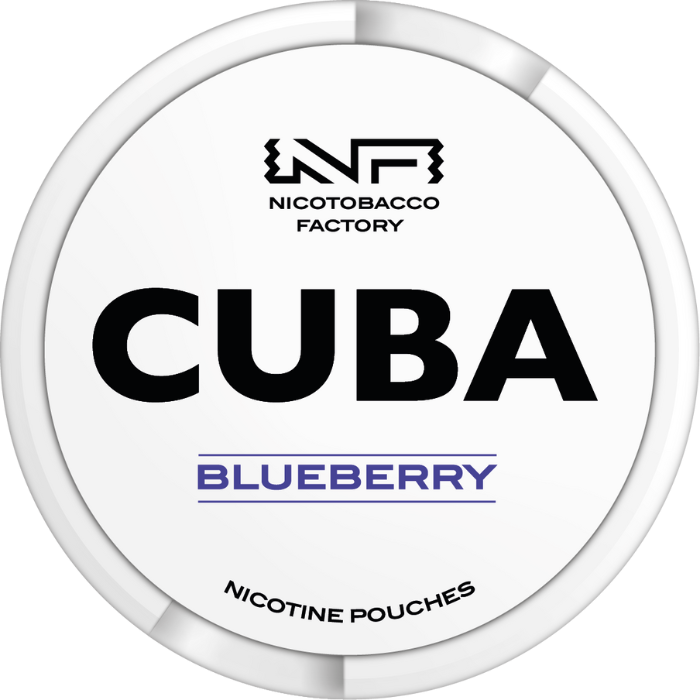 Cuba White Blueberry - 16mg Snus & Nicotine Pouch