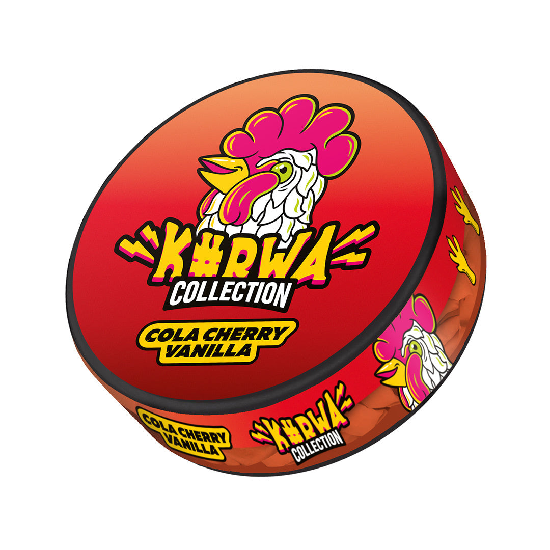 Kurwa Collection Cola Cherry Vanilla - 25mg Snus & Nicotine Pouch