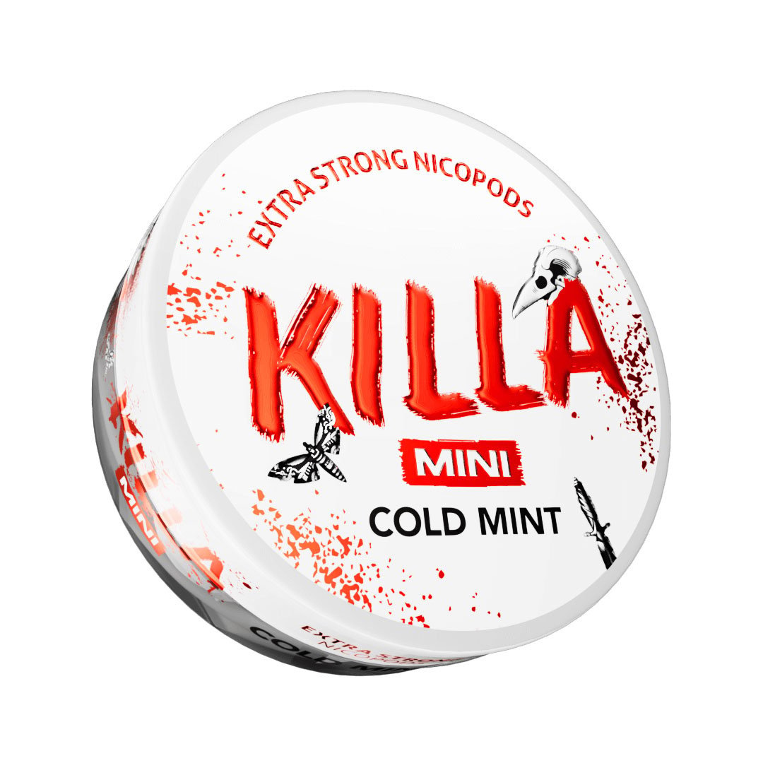 Killa Mini Cold Mint - 16mg Snus & Nicotine Pouch