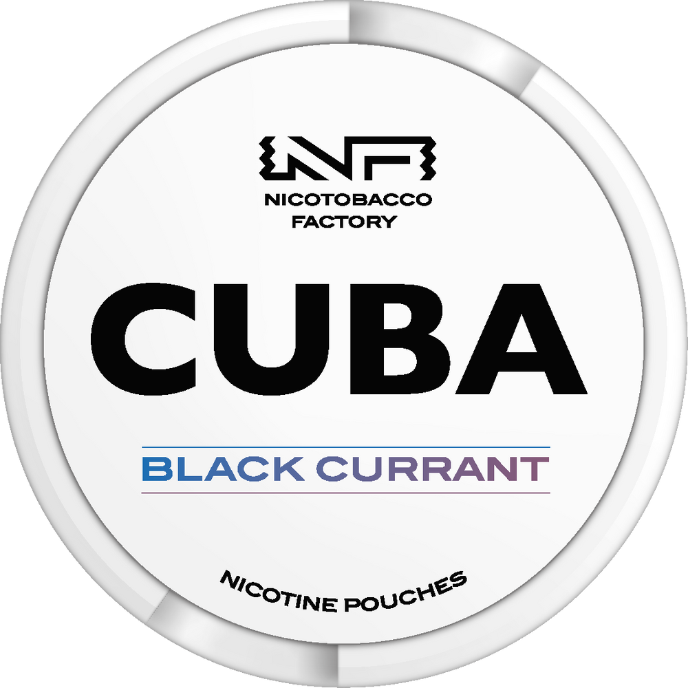 Cuba White Blackcurrant - 24mg Snus & Nicotine Pouch