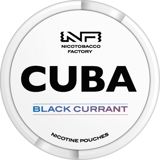 Cuba White Blackcurrant - 24mg Snus & Nicotine Pouch