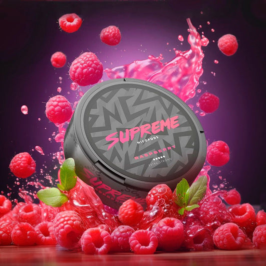 Supreme Raspberry - 60mg Snus & Nicotine Pouch