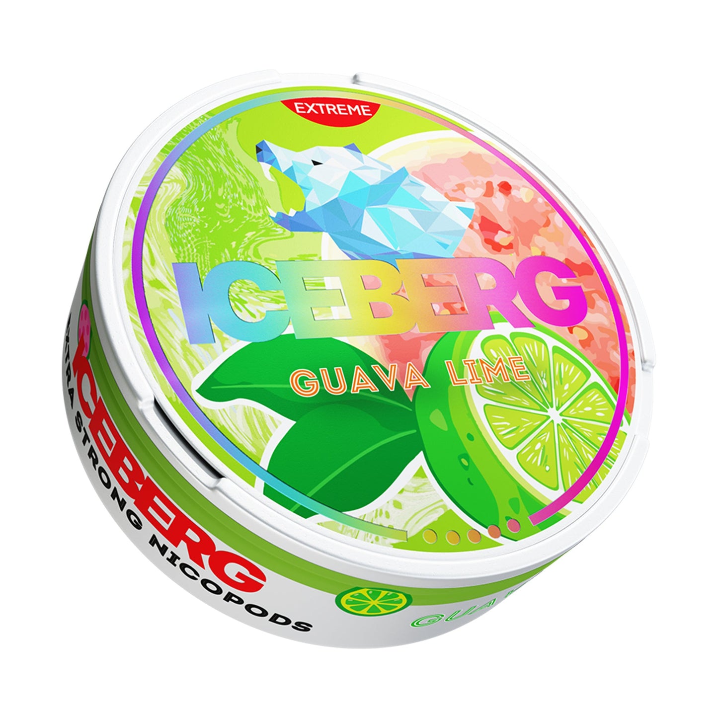 Iceberg Guava Lime - 50mg Snus & Nicotine Pouch