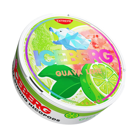 Iceberg Guava Lime - 50mg Snus & Nicotine Pouch