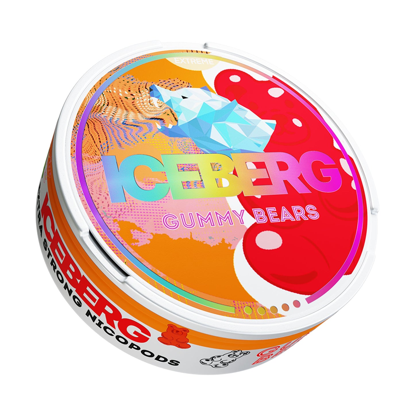 Iceberg Gummy Bears - 50mg Snus & Nicotine Pouch