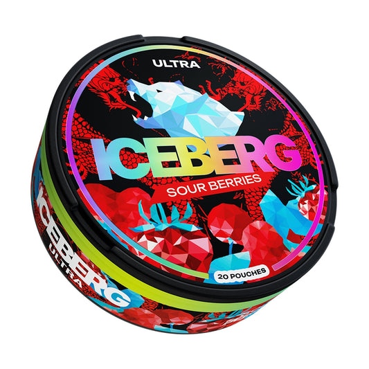 Iceberg Sour Berries - 150mg Snus & Nicotine Pouch