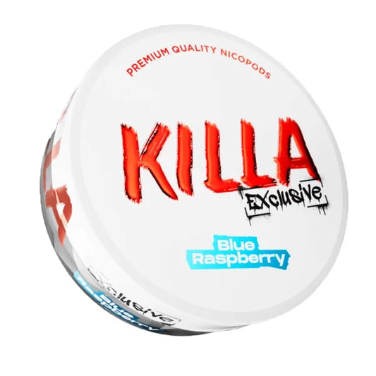 Killa Exclusive Blue Raspberry - 16mg Snus & Nicotine Pouch