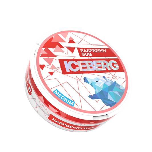 Iceberg Raspberry Gum - 20mg Snus & Nicotine Pouch