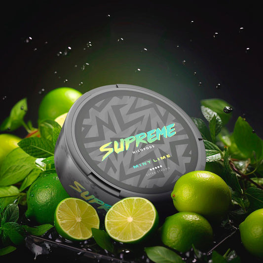 Supreme Mint Lime - 100mg Snus & Nicotine Pouch