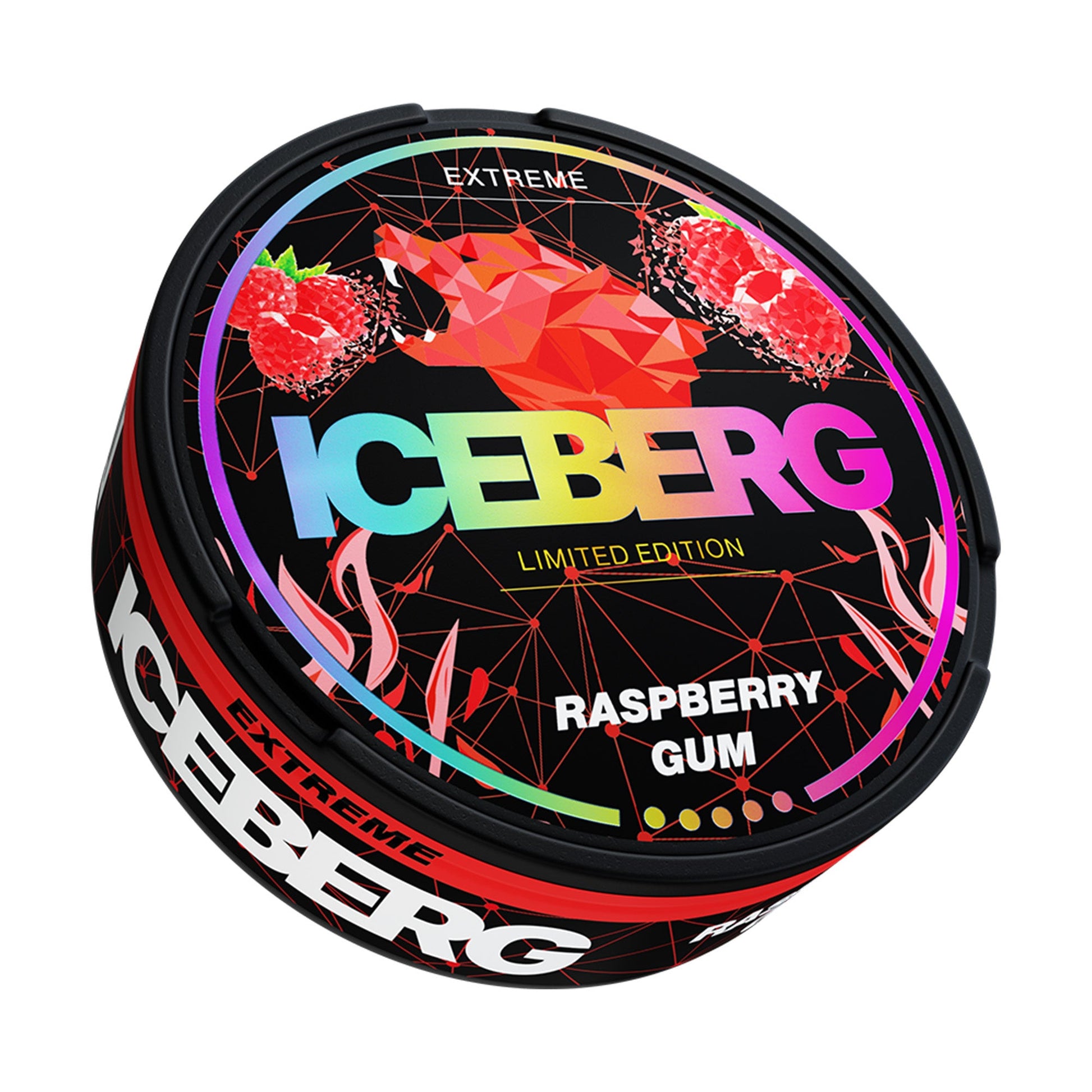 Iceberg Raspberry Gum - 50mg Snus & Nicotine Pouch