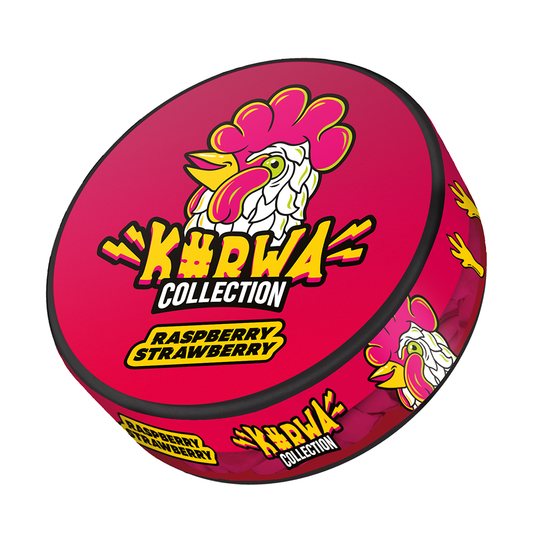 Kurwa Collection Raspberry Strawberry - 25mg Snus & Nicotine Pouch