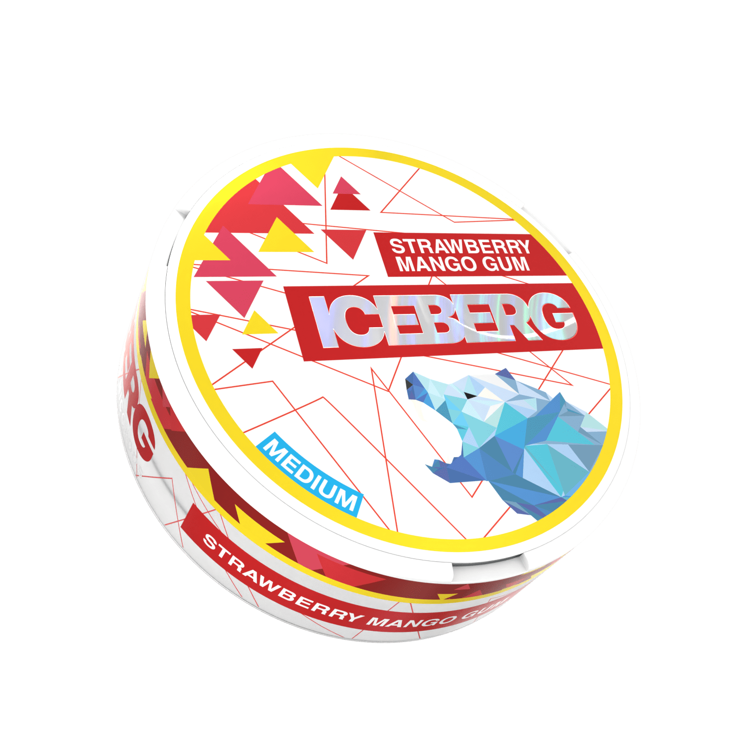 Iceberg Strawberry Mango Gum - 20mg Snus & Nicotine Pouch