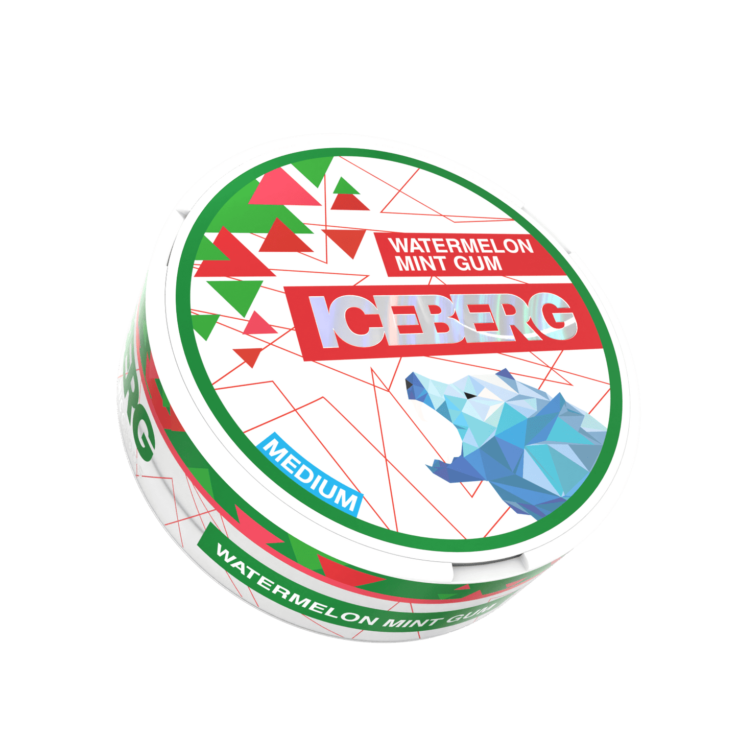 Iceberg Watermelon Mint Gum - 20mg Snus & Nicotine Pouch